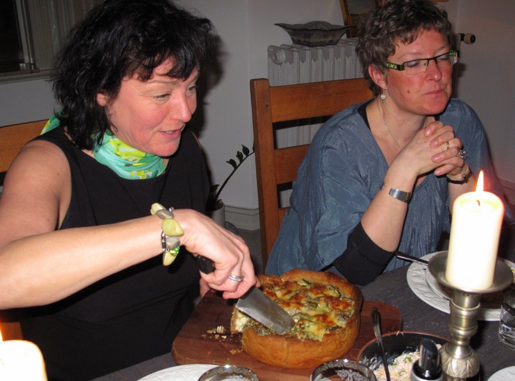 piger med quiche