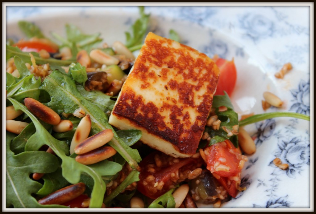 Halloumi ristet