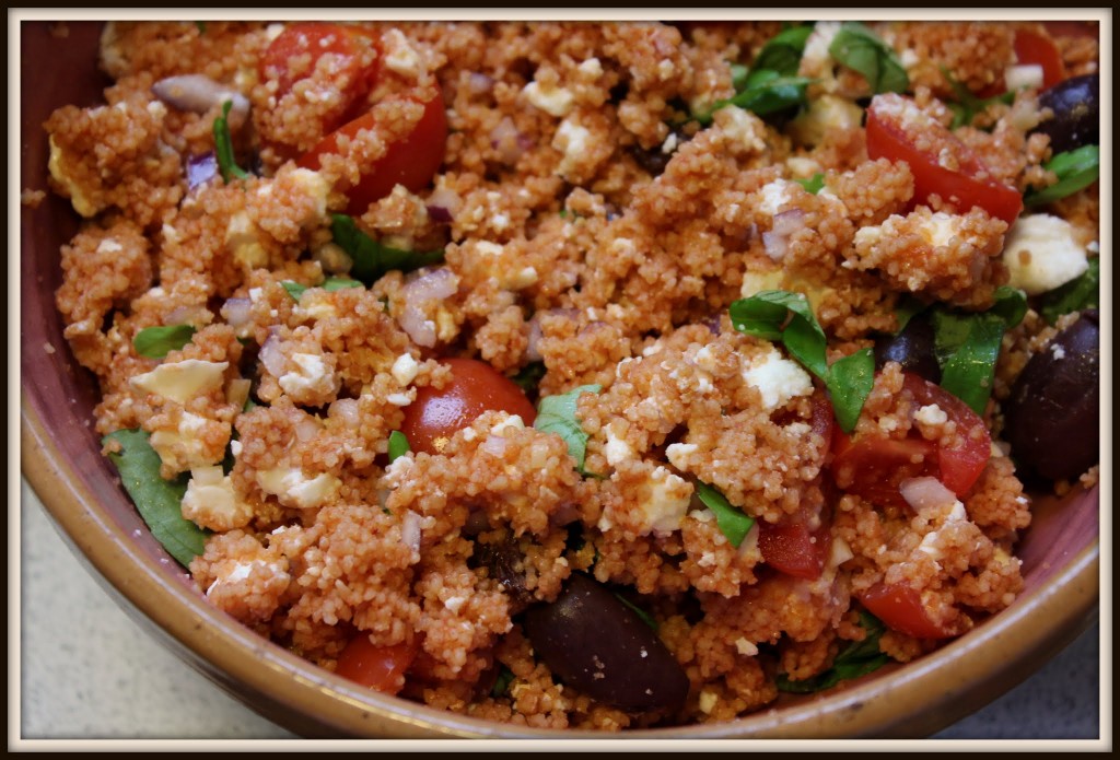 Tomatcouscous med feta