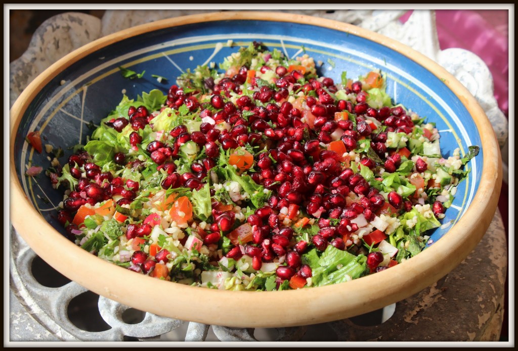 Når man blander bulgur i, bliver det en stor og mættende portion.