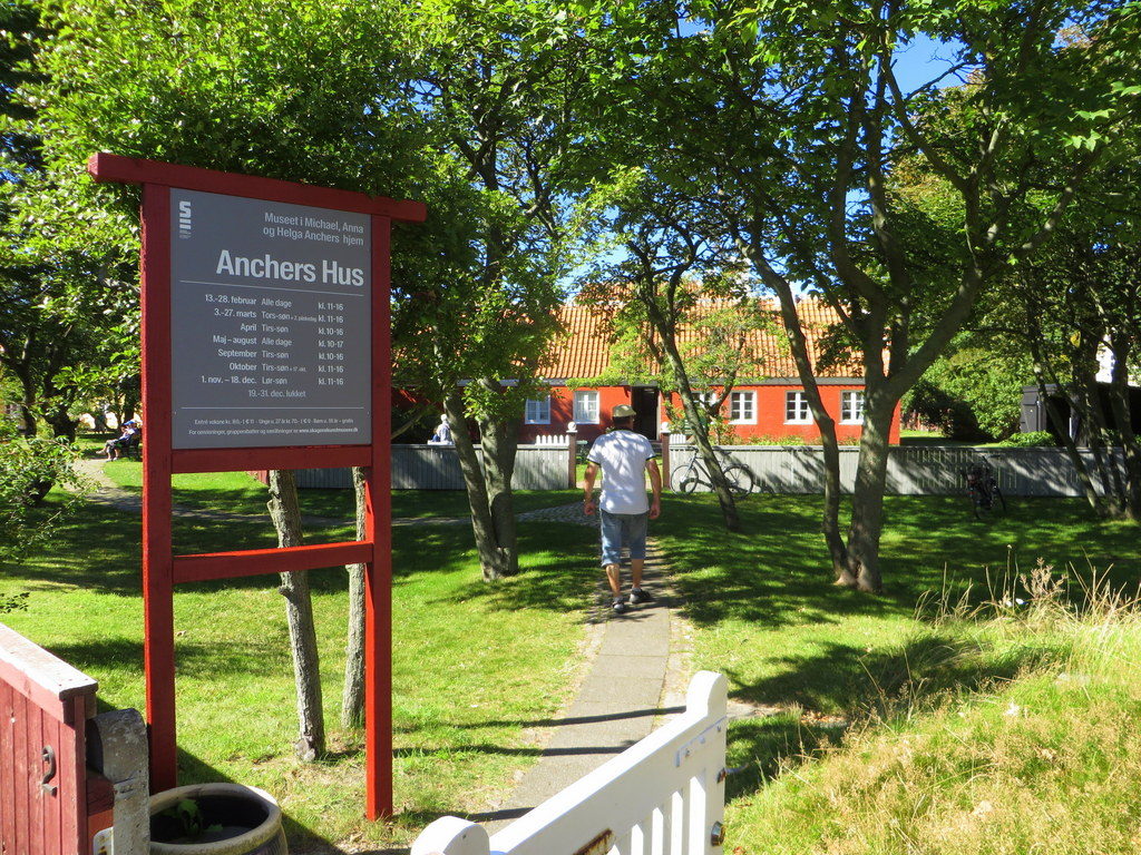 Anchers Hus, der i dag er en stor turistattraktion.